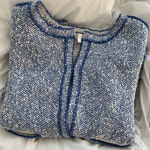 Maje cotton tweed jacket